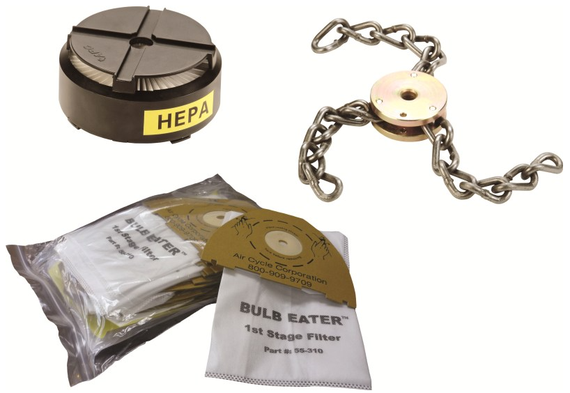 Filter Combo Kit & Spinner Assembly (20 Filters, 1 HEPA, 1 Spinner--7-link chain)